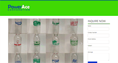 Desktop Screenshot of poweracecorp.com